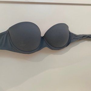Grey Strapless Push Up Bra PINK/Victoria's Secret